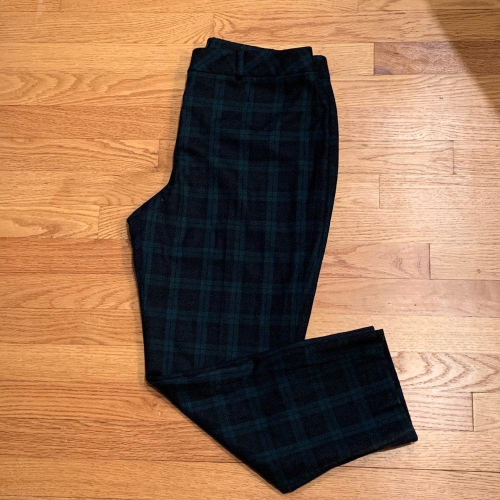 Tartan plaid Talbots pants